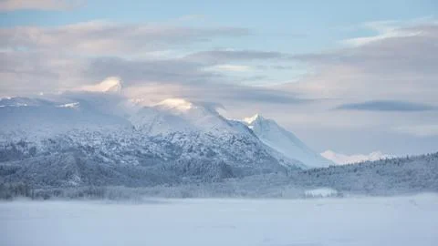 Blue sunset Stock Photos