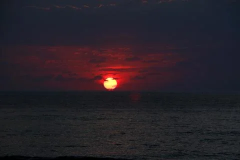 Blue Sunset Stock Photos