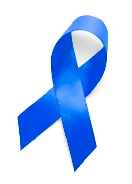 Blue Support Ribbon Stock Photos