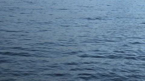 Blue surface of the ocean Stock Footage 340960067