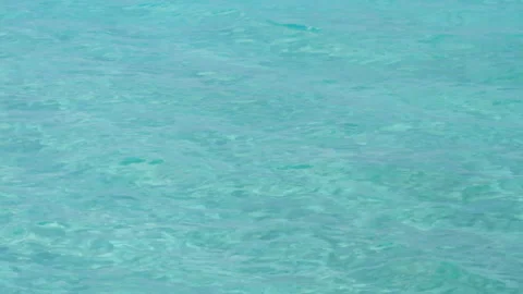 Blue Surface of the Sea Stock Footage 328132227