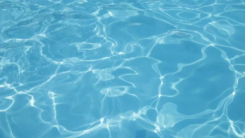 Blue surface of sea water with reflection sunlight Stock Footage 93376777