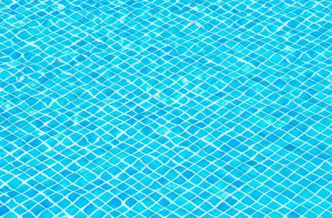 Blue swimming pool background Stock-Fotos