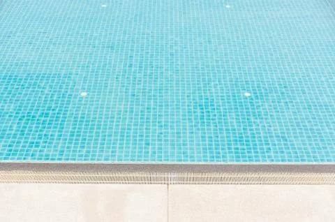 Blue swimming pool Stock Photos