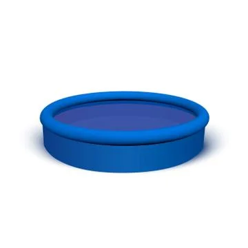 Blue swimming pool. Vector illustration. 스톡 일러스트