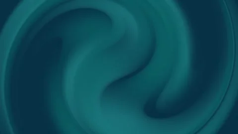Blue swirl background with teal, elegant swirl abstract gradient HD 4K looping 库存影片 297956524