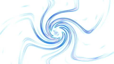 Blue Swirl on a White Background Stockbeeldmateriaal 131332316