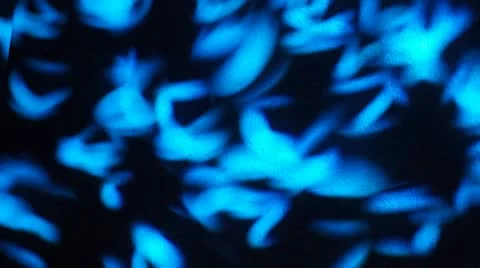 Blue Symbols Video stock 11692982