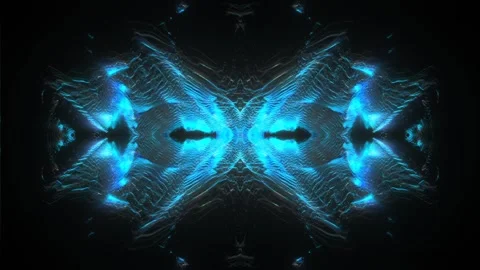 Blue Symmetrical Energy 스톡 동영상 326672047