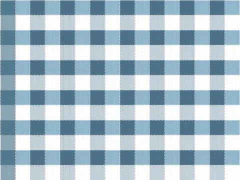 Blue table cloth seamless pattern Illustrazione stock