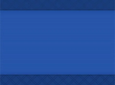 Blue tablecloth with a pattern around the edge flat icon vector isolated. Stock Illustration