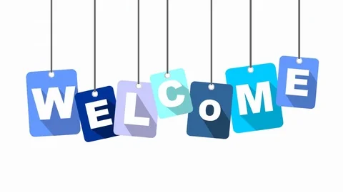 Blue tag animation Stock Footage 100995488