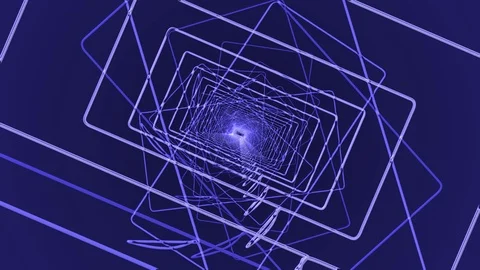 Blue Talk Square Rotation Stock Footage 101759084