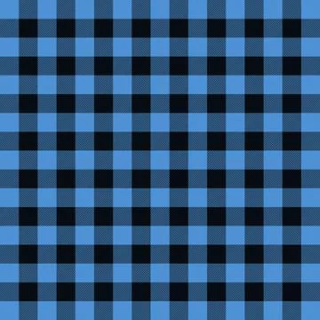 Blue tartan plaid pattern. Vector on isolated background. EPS 10 Stock Illustration