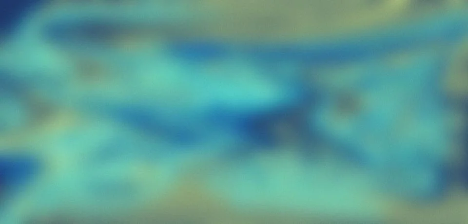 Blue Teal Grainy Gradient Background with Soft Atmospheric Glow Stock Illustration
