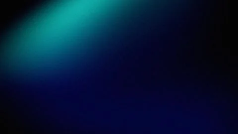 Blue Teal Light Leak Pulsing Softly in Pitch Black Cinematic Environment Vídeos de archivo 339372950