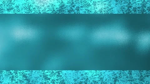 Blue teal video background featuring a stop motion textured border and a sm.. Video stock 321966975