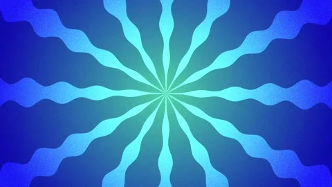 Blue to teal wave background retro animation looped with copy space text Stock Footage 300572173