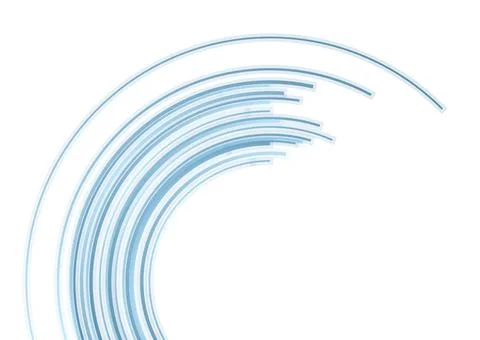Blue tech arc background Blue tech arc abstract background Copyright: xZoo... Foto stock