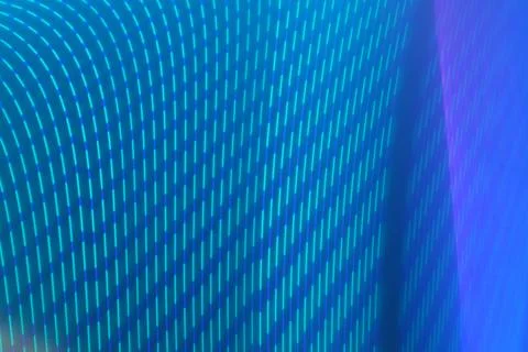 Blue tech background design with abstract illuminated lines Illustrazione stock