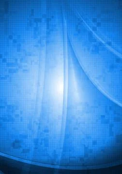 Blue technical background. Vector illustration eps 10 Blue technical backg... Foto stock
