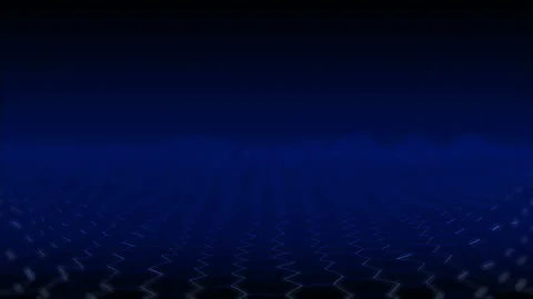 Blue techno background. Seamless abstract cycle image. Stock Footage 95747363