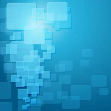 Blue techno template. vector Stock Illustration