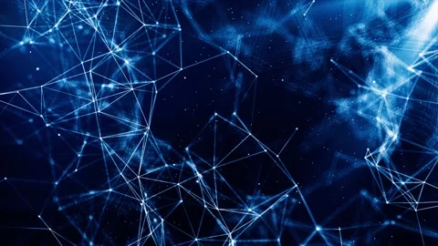 Blue technological background Stock Footage 284100141