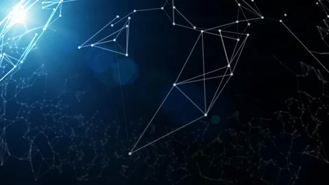 Blue Technology Abstract Background Stock Footage 119063073