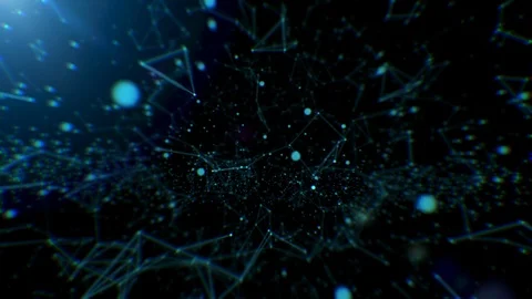 Blue Technology Abstract Background Stock Footage 119091764