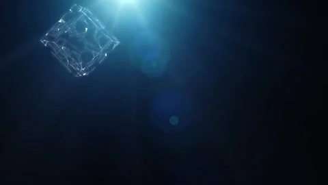 Blue Technology Abstract Background Stock Footage 263194328