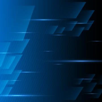 Blue technology background. Abstract Blue bright technological background Stock Illustration