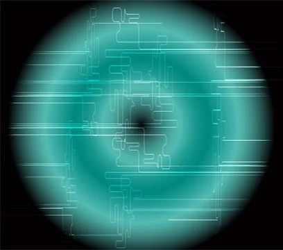 Blue technology background Stock Illustration