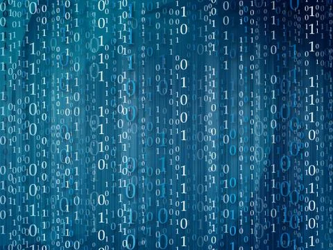 Blue Technology background 库存插图