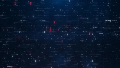 Blue Technology Background Loop Stock Footage 106627957