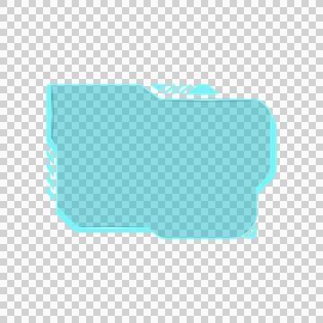 Blue technology futuristic frame element vector eps 10 イラスト素材