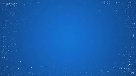 Blue technology grid background Stock Illustration