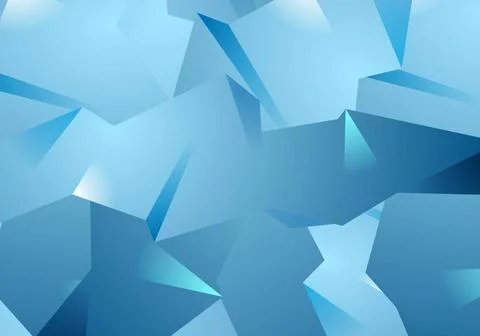Blue technology polygonal background Blue technology polygonal abstract ba... 写真素材