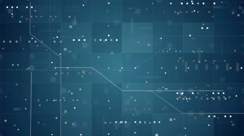 Blue technology texture loopable background Stock Footage 37163295