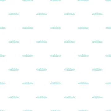 Blue teeth pattern creating a dental background design イラスト素材