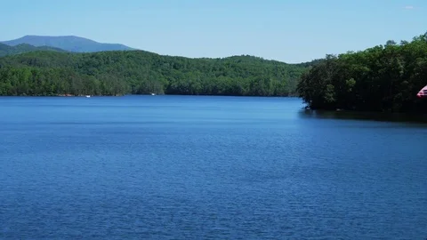 Blue Tennessee River Stock Footage 75597529