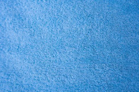 Blue Terrycloth Texture: Background for Design Projects Stock Photos