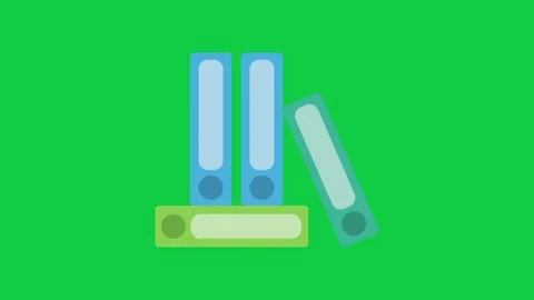 Blue test tubes on green screen for scientific research projects. Stock Footage 296635065