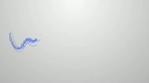 Blue Text or Logo After Effects stock