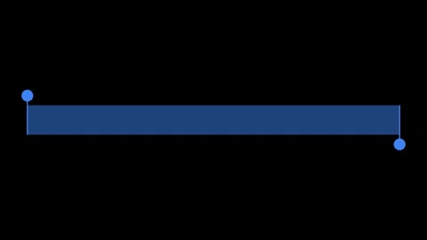 Blue text selection animation forming a horizontal text placeholder bar. Video stock 330366762
