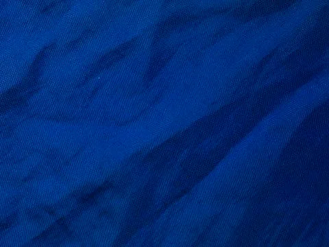 Blue textile Foto stock