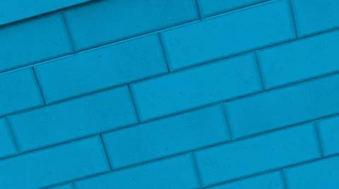 Blue texture brick wallpaper 3d illustration render Illustrazione stock