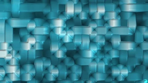 The blue texture of the glossy material moves Stock Footage 113329204