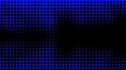 Blue texture . Hypnosis halftone psychedelic art . Graphic trendy syntwave ba Stock Illustration