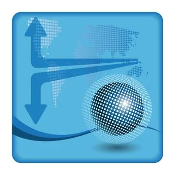 Blue texture Stock Illustration